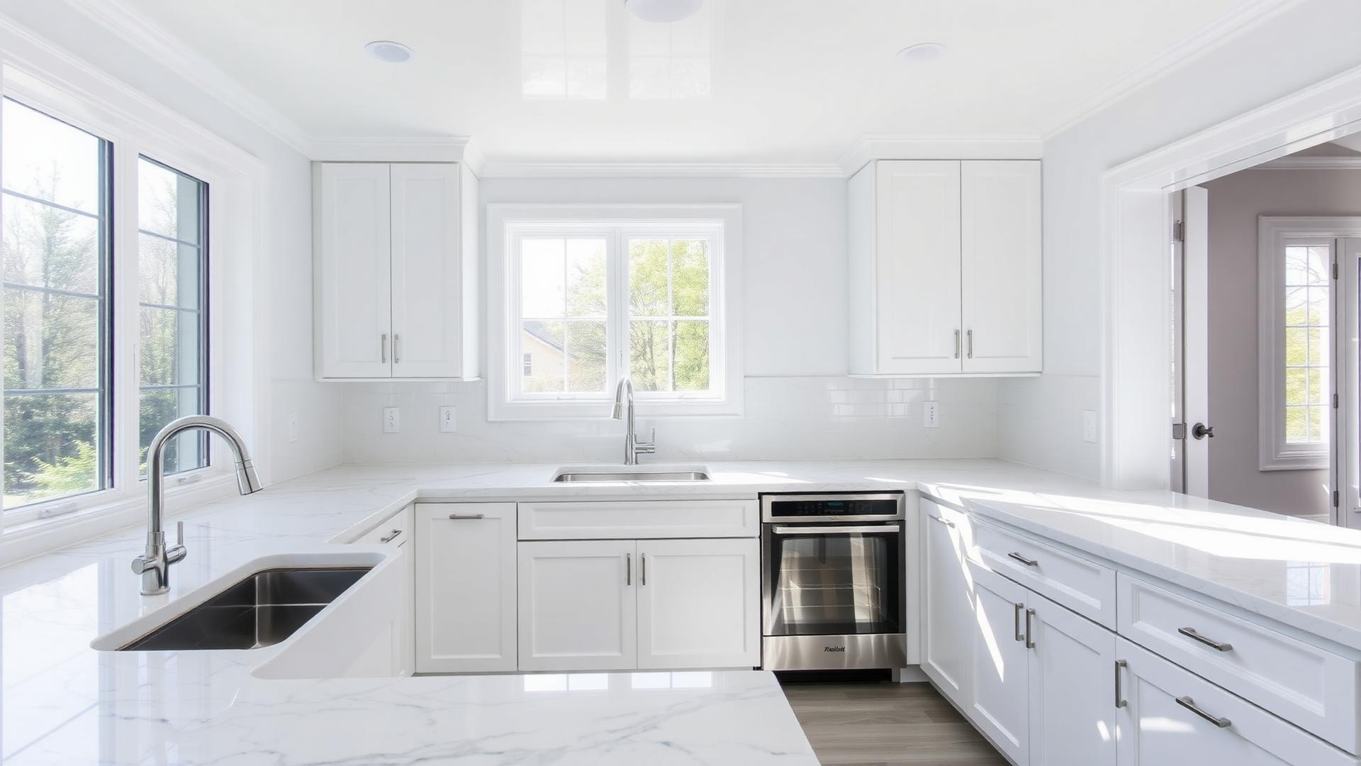 A freshly cleaned kitchen in a Springfield home